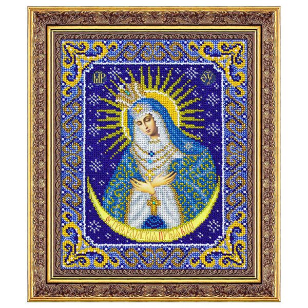 Набор для вышивания бисером Паутинка, Пр.Богородица Остробрамская 20х25 см