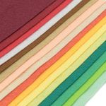 Фетр листовой мягкий 1.0 мм, 20х30см, 16 шт, Astra&Craft, 3