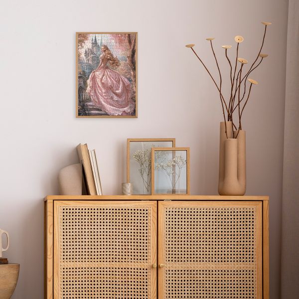 Пазл 500 элементов, PZL-500/90 Принцесса в розовом платье, Фрея