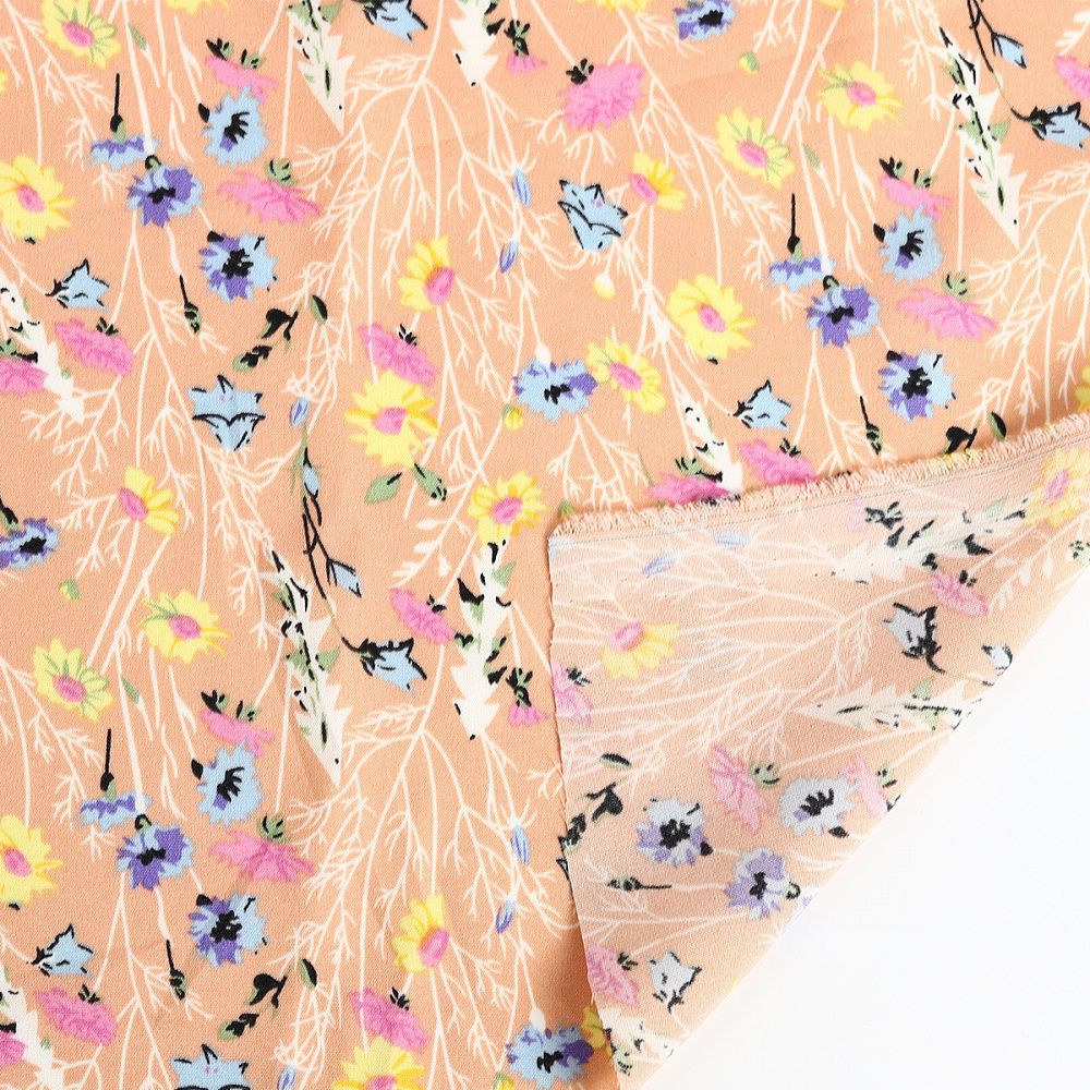 Софт ткань 105 г/м², 150 см / 1 метр, ОТР.N-TBY.M111.6, цв.6 персиковый