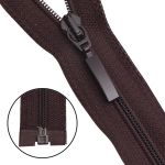 Молния спираль (витая) Arta Т5 (5 мм) 1 зам., разъем., 70 см, цв. 141 т.коричневый, уп.5 шт