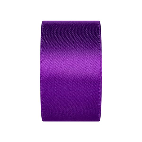 Лента атласная 1-сторонняя 50.0 мм / 33±2 метра, 046 лиловый, Gamma