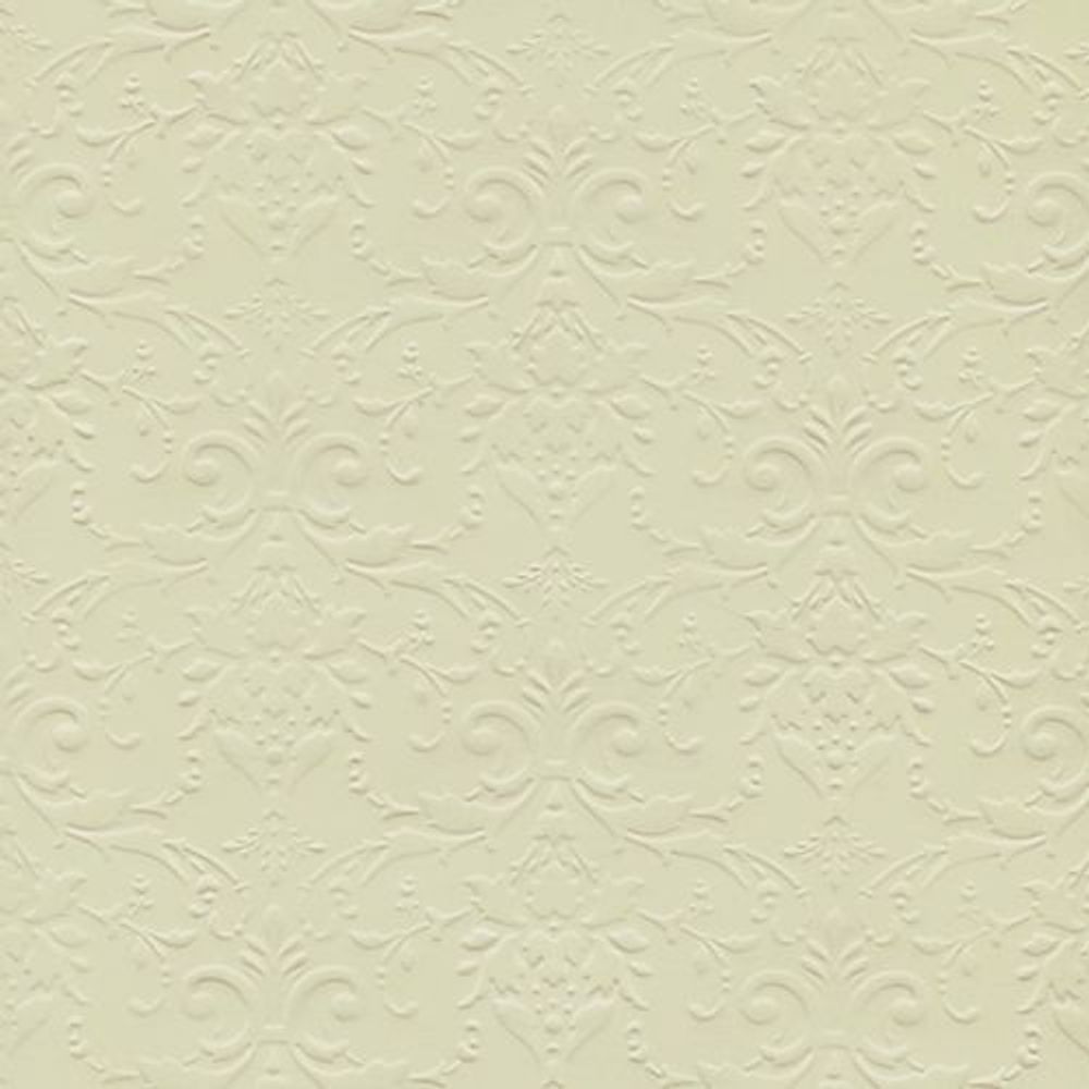 Фактурно-рельефная бумага Дамасский узор, 3 листа, БР003-7 светло-зеленый /TOS/