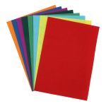 Фетр листовой жесткий 1.0 мм, 20х30 см, ассорти, 8 штук Astra&Craft (1)