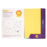 Набор цветной бумаги и картона LPCPS-01 A4 21х29.7 см, 30 л. 30 цв, Лео LPCPS-01