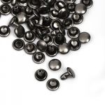 Хольнитены двухсторонние сталь 7х7 мм, №33, TBY.5207 цв. черный никель уп. 1000 шт, TBY