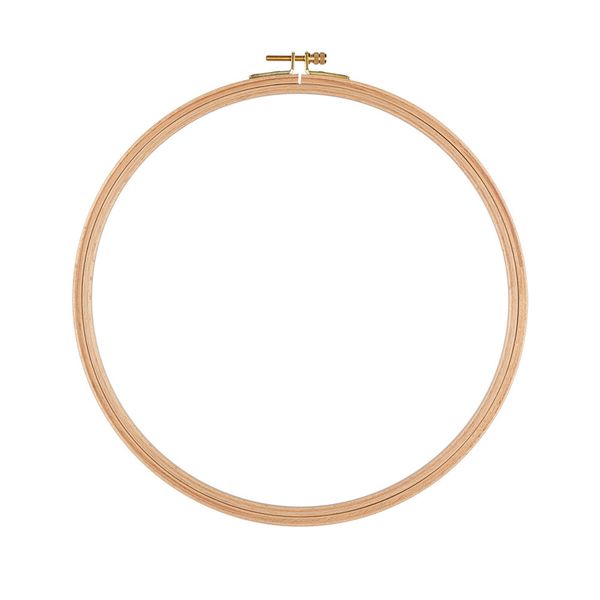 Пяльца буковые круглые ⌀250 мм, Gamma FEH