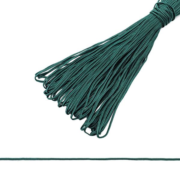 Шнур сутажный ⌀2.0 мм / 20 метров, рис.5339, 37 малахит