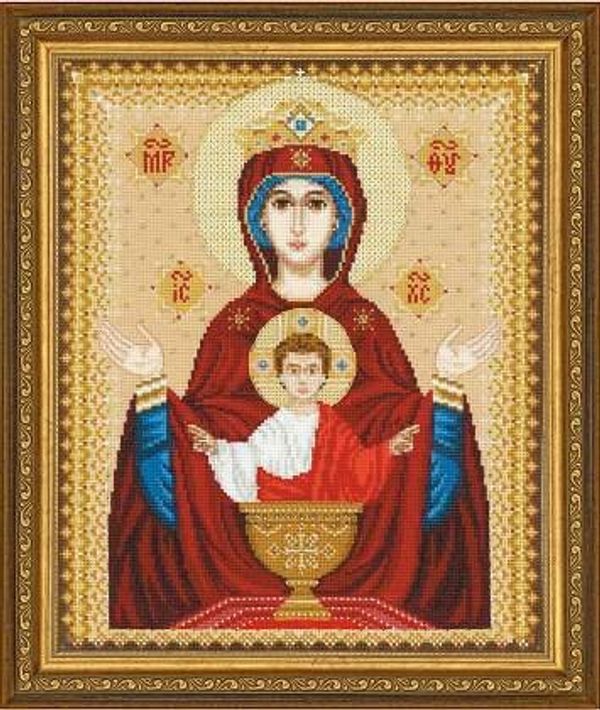 Набор для вышивания нитками Риолис, Неупиваемая чаша 29х35 см