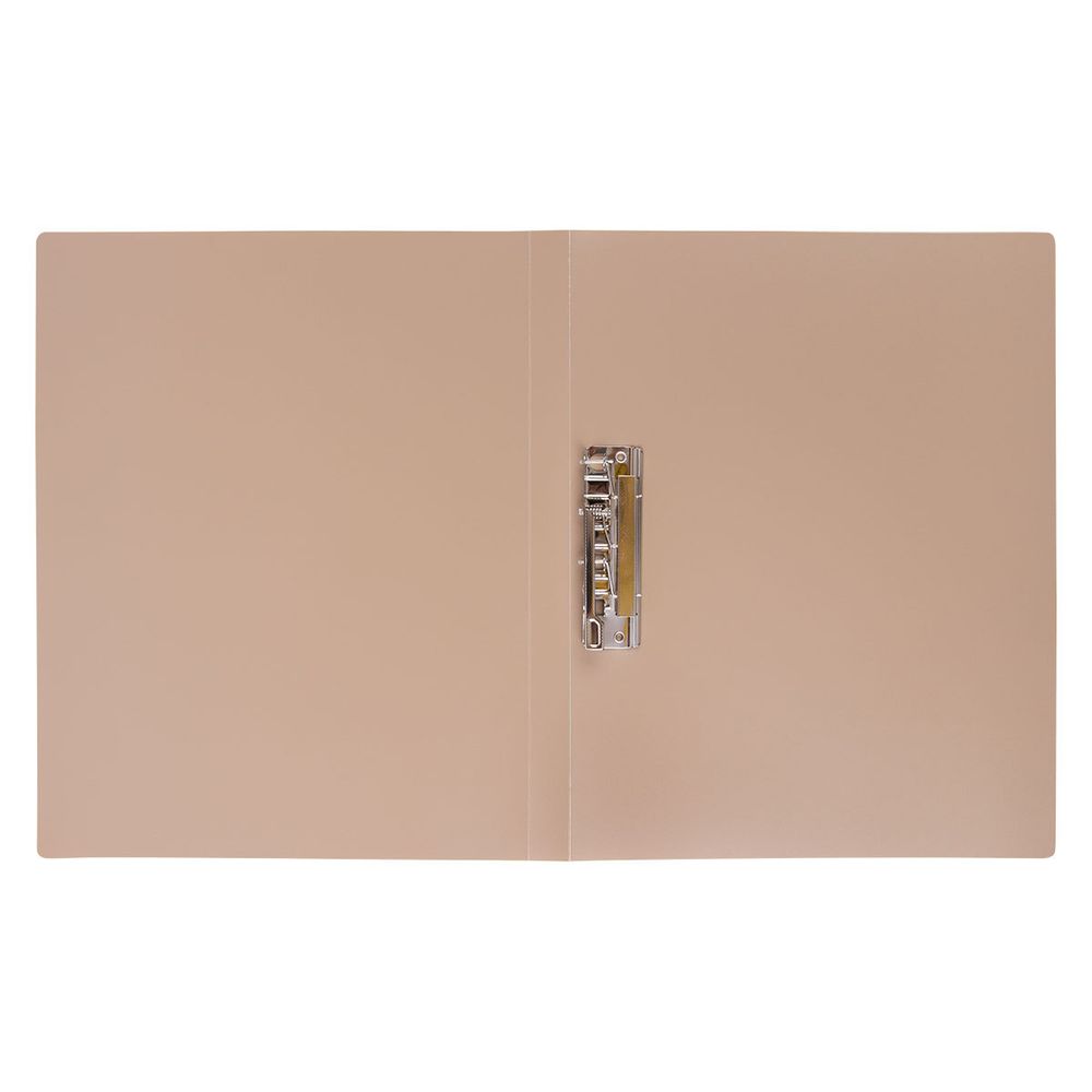 Папка с металлическим прижимом A4 700 мкм 20 мм, 6 шт, бежевый new EC210700127, Expert Complete
