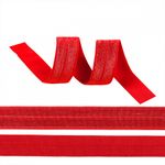 Резинка бельевая (окантовочная) блестящая 20.0 мм / 1000 метров, красный SD163