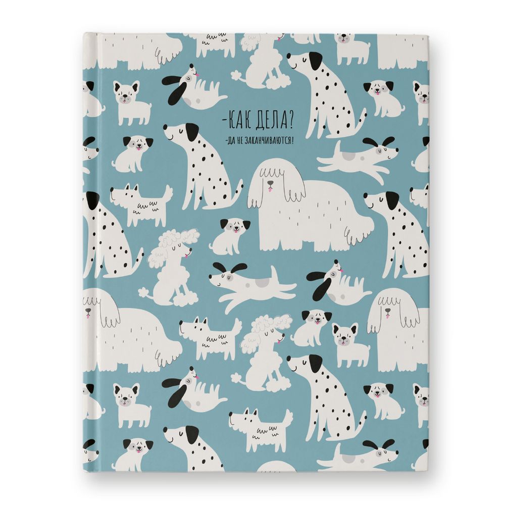 Бизнес-блокнот, матовая ламинация + выбор.лак, A5+ 80 л. 22 шт, клетка, Деловой блокнот 000941, Светоч 80ББТ5_93_5_1