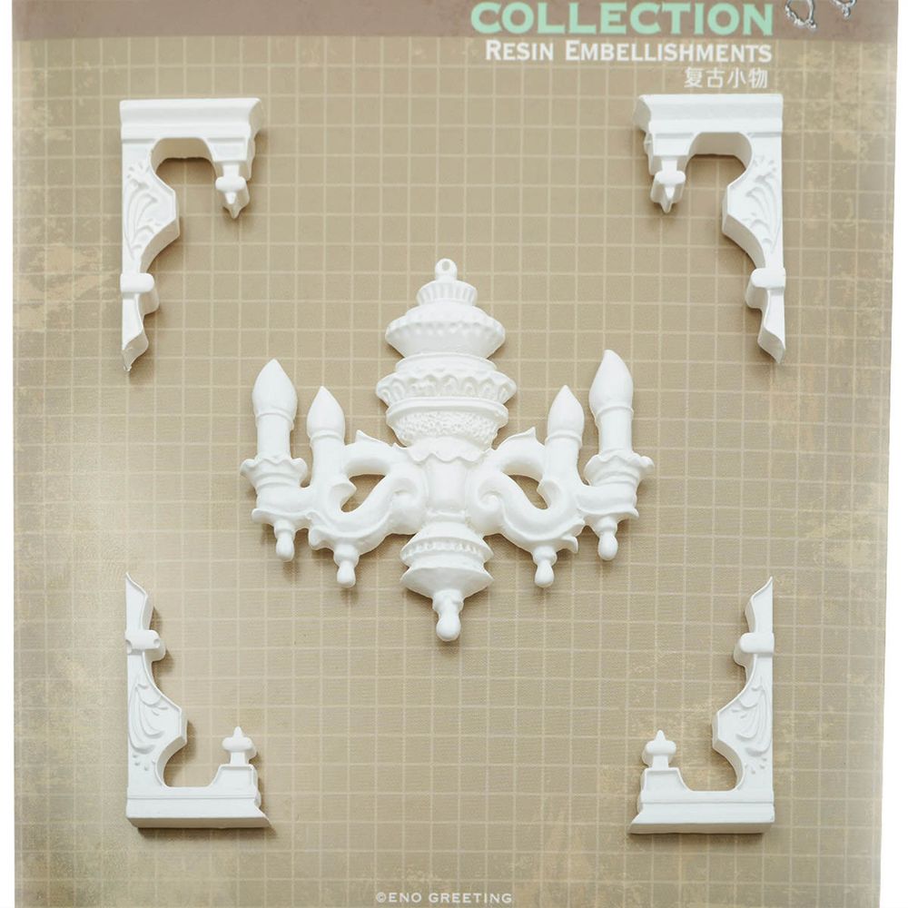 Набор декоративных элементов для скрапбукинга Свечи