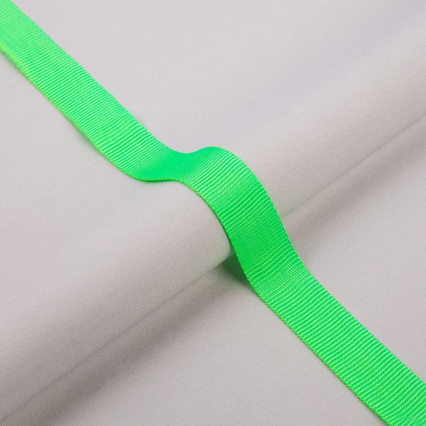 Тесьма (лента) окантовочная 22 мм / 50 метров, 175 я.салатовый, Gamma 9с754