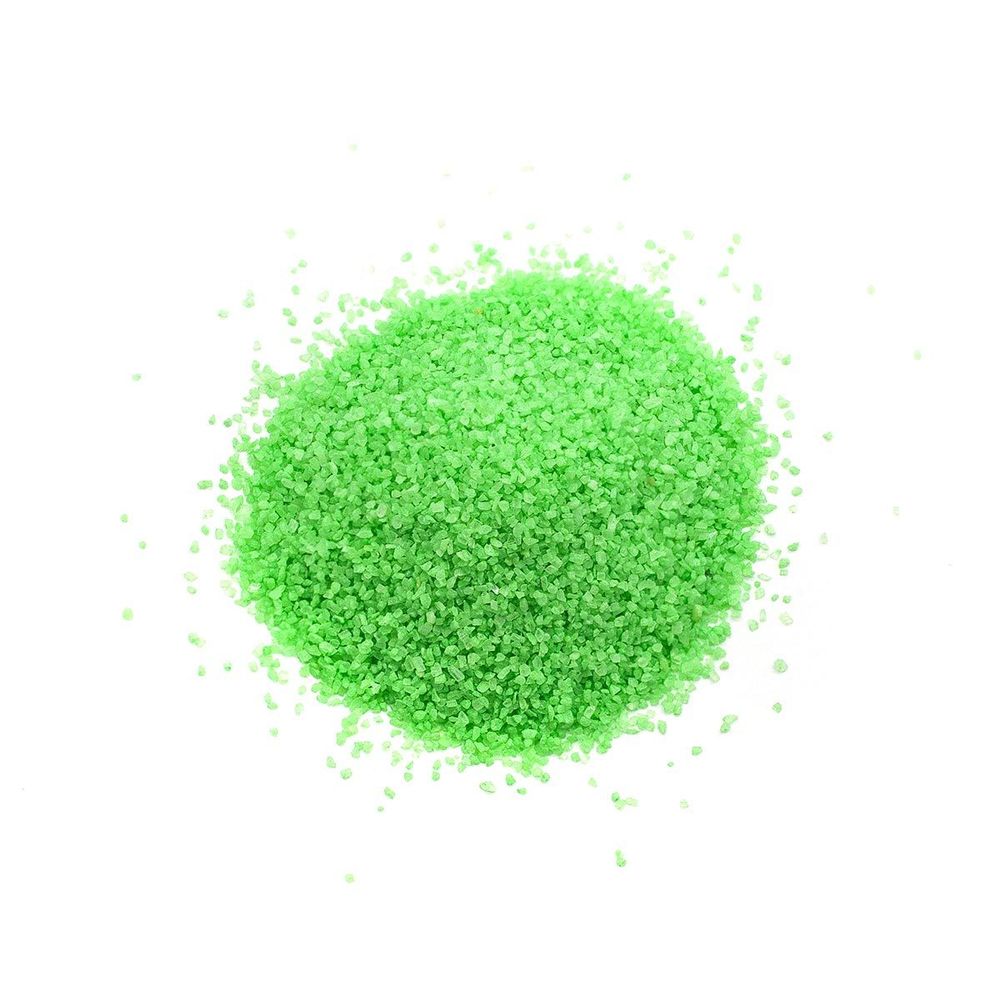 Песок для декоративных работ, 500гр, 127 салатовый