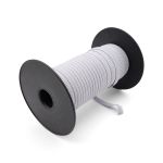 Резинка бельевая (ажурная) 10.0 мм / 50 метров, св.серый, 0310/49