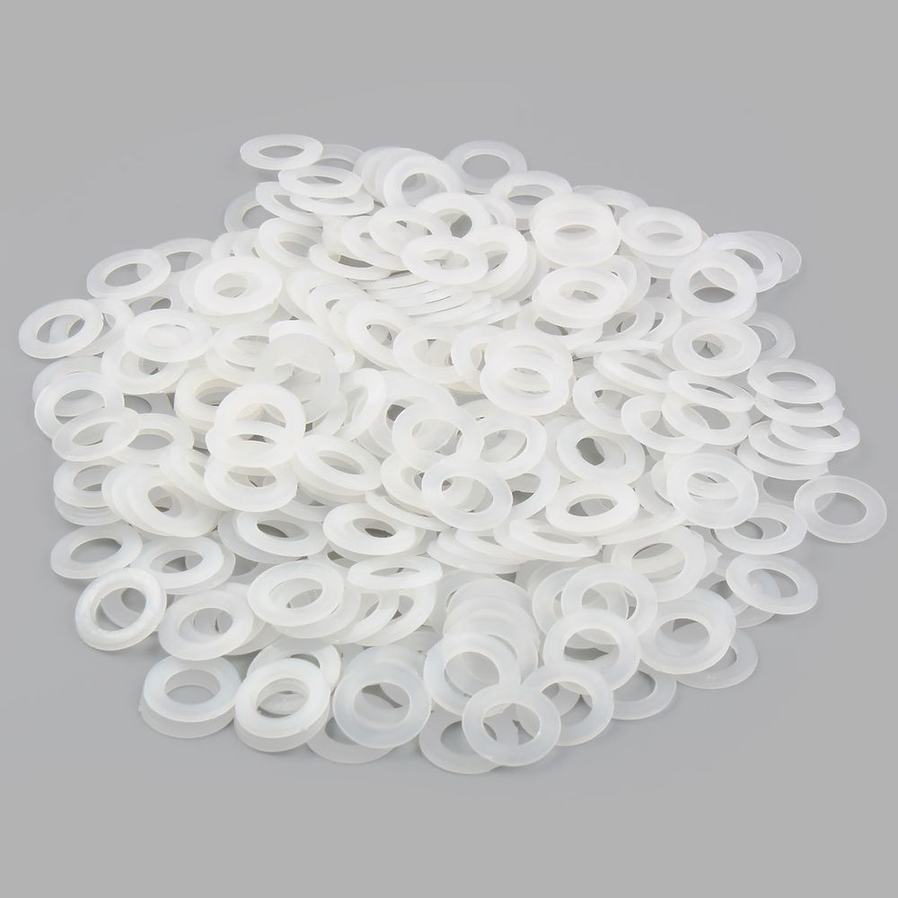 Кольцо уплотнительное под блочку ⌀8 мм (№5), пластик, 100 шт
