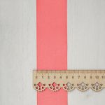 Лента атласная 1-сторонняя 50.0 мм / 22.86±1 метров, 024 коралловый, Globus