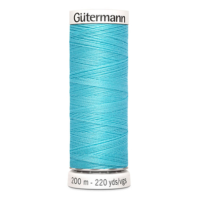 Нитки универсальные Gutermann Sew-all, 200м, 028 бирюзово-голубой, 5 катушек