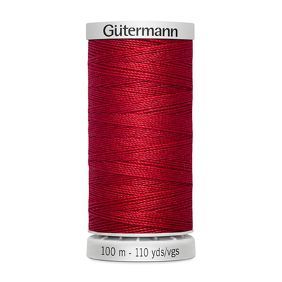 Нитки суперкрепкие Gutermann Extra Strong M782, 100м, 046 бургундский, 5 катушек