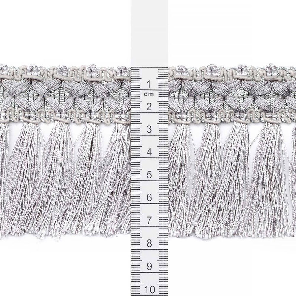 Бахрома отделочная 75.0 мм / 10 метров, с кистями, (235), 2035