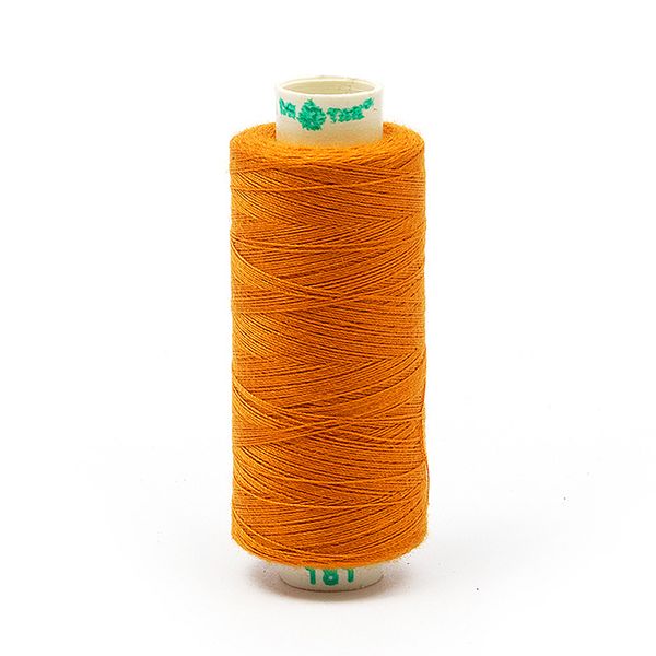 Нитки швейные бытовые Dor Tak 40/2, 366 м / 10 кат., 181 рыжий
