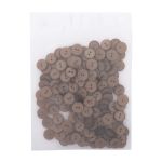 Пуговицы на 2 прокола 18L (11мм), пластик (col.25 светло-коричневый), CR-K18M, 144 шт