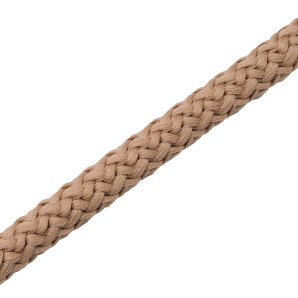 Шнур отделочный ⌀7.0 мм / 100м (хлопок 21%, полиэстер 79%) (бежевый), Р5286