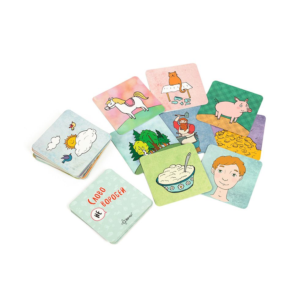 Игра настольная, Слово не воробей, Эврикус BG-11087