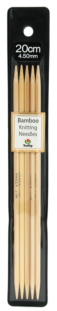 Спицы чулочные Tulip Bamboo ⌀4,5 мм, 20см, KND080450 /TOS/