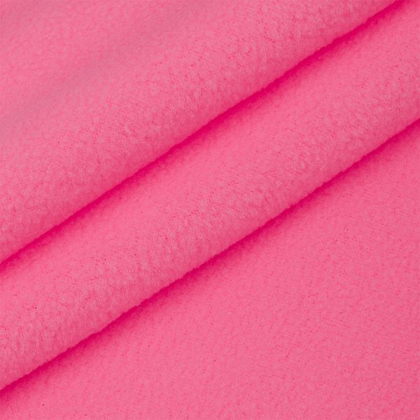 Флис 2-сторонний 190 г/м², 150 см / 10 метров, TBY-0059-933 цв.933 яр.розовый
