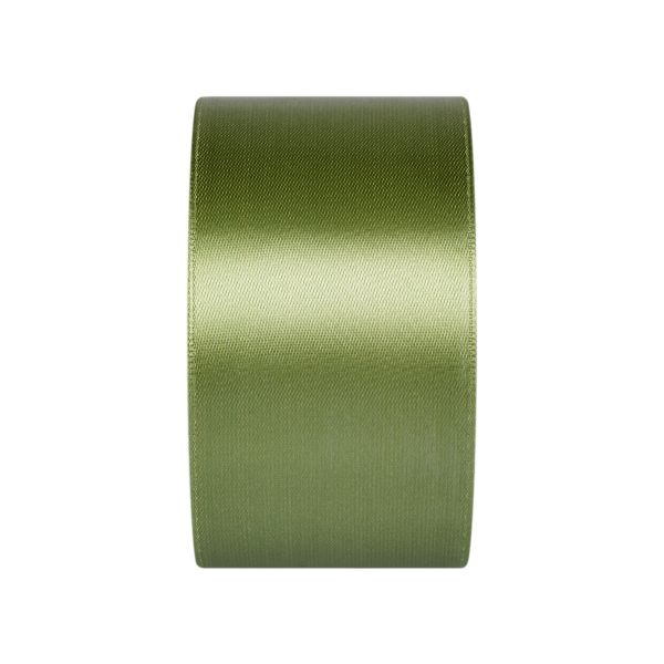 Лента атласная 1-сторонняя 50.0 мм / 33±2 метра, 055 болотный, Gamma