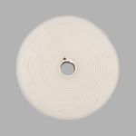 Лента (тесьма) шторная: сборка параллельная (1:2) 40 мм / 50 метров, равномерная