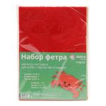 Фетр листовой жесткий 1.0 мм, 20х30 см, ассорти, 8 штук Astra&Craft (1)