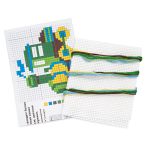 Набор для вышивания нитками РС Студия, Паровозик 8х7 см