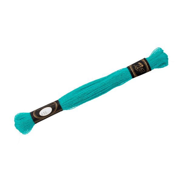 Мулине Радуга, цв.618 аквамарин, Россия, 8 мотков по 15 метров