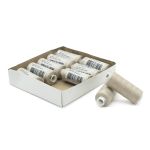 Нитки швейные бытовые Bestex 40/2, 365 м (400 ярд) / 10 кат., 252 серый-крем