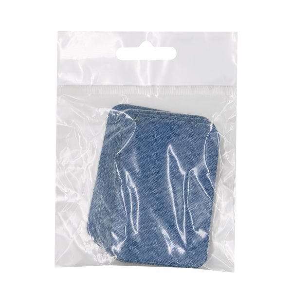 Термозаплатка, джинс, 52x78мм (голубой (blue1)), AZ08, 10 шт