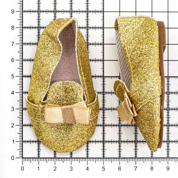 Туфельки 7,5*4*3,5см, пара (золото) DSS8284