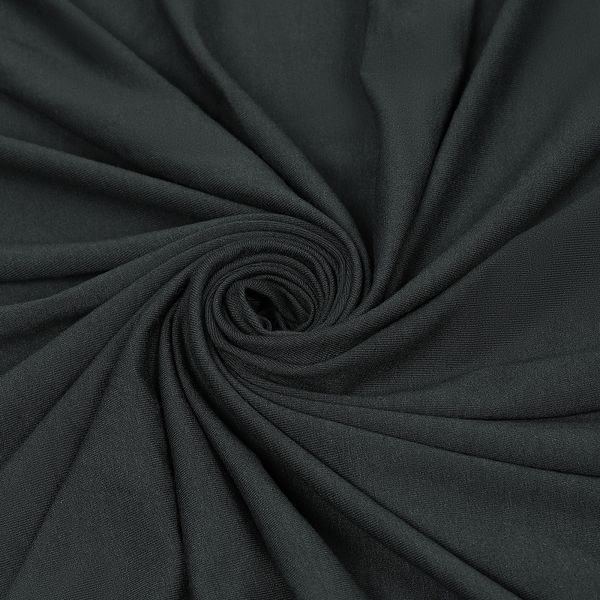 Вискоза трикотажная 240 г/м², 180 см / 1 метр, TBY.023709, темно-серый