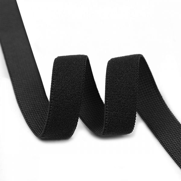 Резинка бельевая (отделочная) становая 10.0 мм / 1000 метров, ЕТ2 черный F322