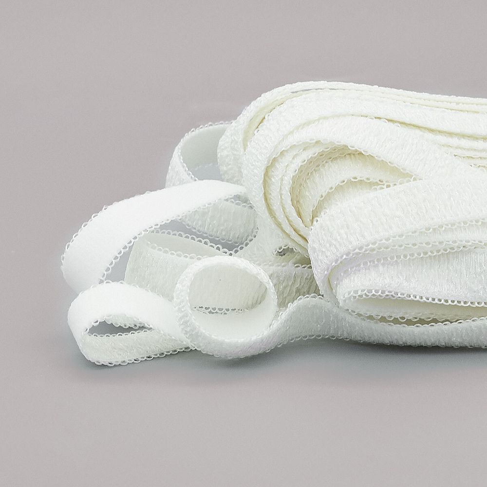 Резинка бельевая (бретелечная) 16.0 мм / 25 метров, ST/31, белый