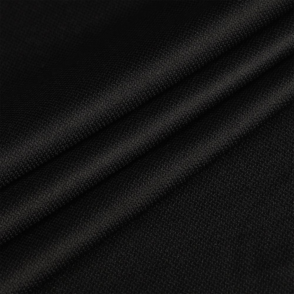 Дублерин эластичный 90 г/м², 150 см / 100 метров, 662B черный, IdealTex