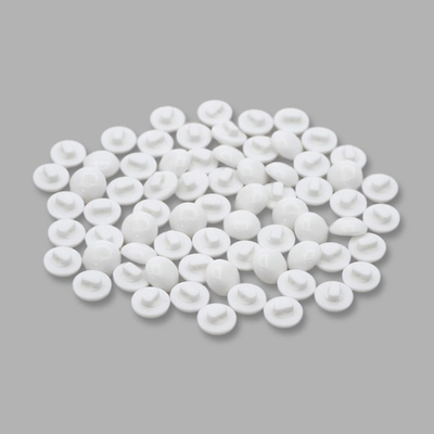 Пуговицы на ножке 18L (11мм), пластик (white (белый)), 72 шт, PS20