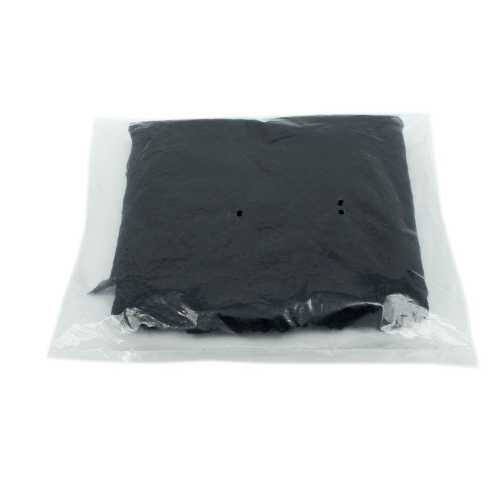 Кружево бельевое эластичное 215 мм / 10 м, черный, S090722