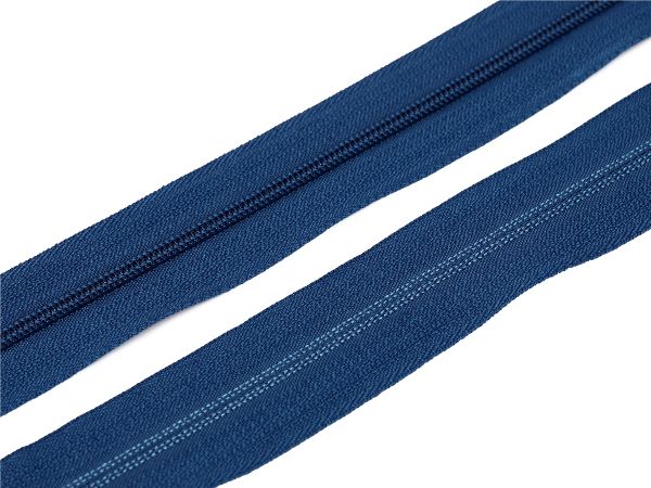 Молния рулонная витая (спираль) Т3 (3 мм) УСИЛЕННАЯ, НА БОБИНЕ, S-040 св.синий (цв.SBS) / кор. 1200 метров