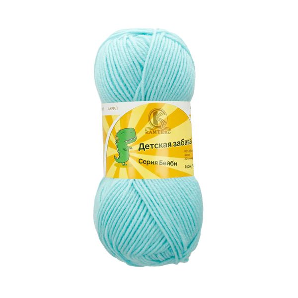 Пряжа Камтекс Детская забава / уп.10 мот. по 50 г, 140 м, цв.073 лед
