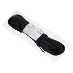 Стропа (ременная лента) 5 мм / 25 метров, толщ. 1.25 мм, [5.6 г/пог.м], 100% п/п, рис.9688, черный, Gamma С3857Г17