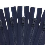 Молния трактор Arta Т6 (6 мм) 1 зам., разъем., 50 см, цв. 044 т.синий, уп.5 шт