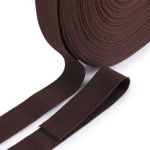 Резинка вязаная 20.0 мм / 20 метров, р.3822Ч 487007/ коричневый, Gamma 8с677 Ч